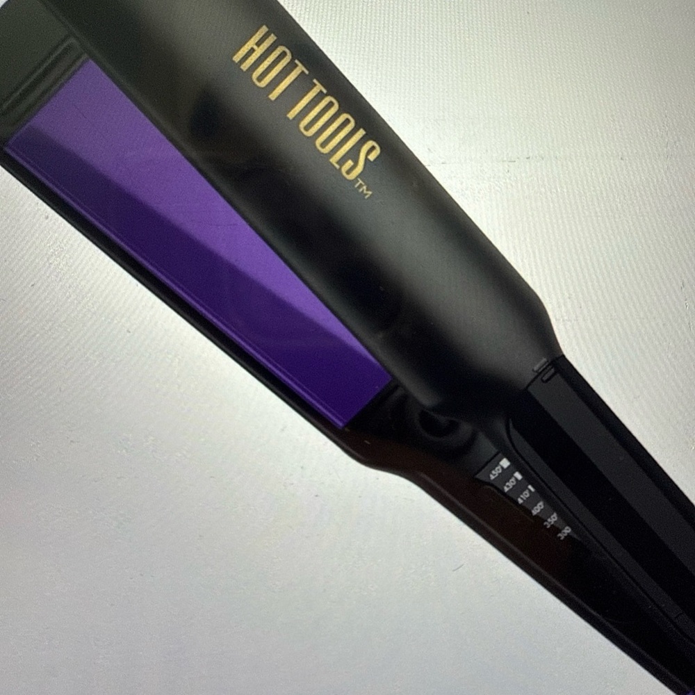 Hot Tools Black and Purple Hair Straightener